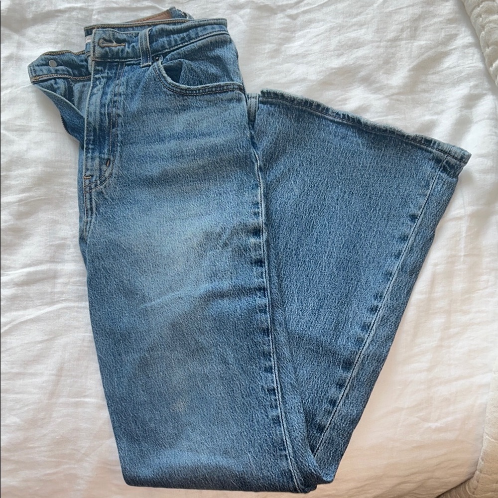 Levi High Rise Flare Jeans